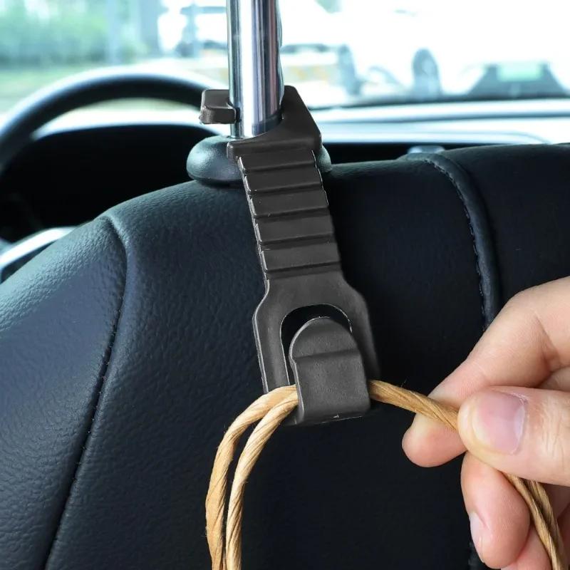 Universeller Haken für die Rückseite des Autositzes Multifunktionale Hochwertige Versteckte Verstellbare Aufbewahrung Ablage Auto Innenzubehör