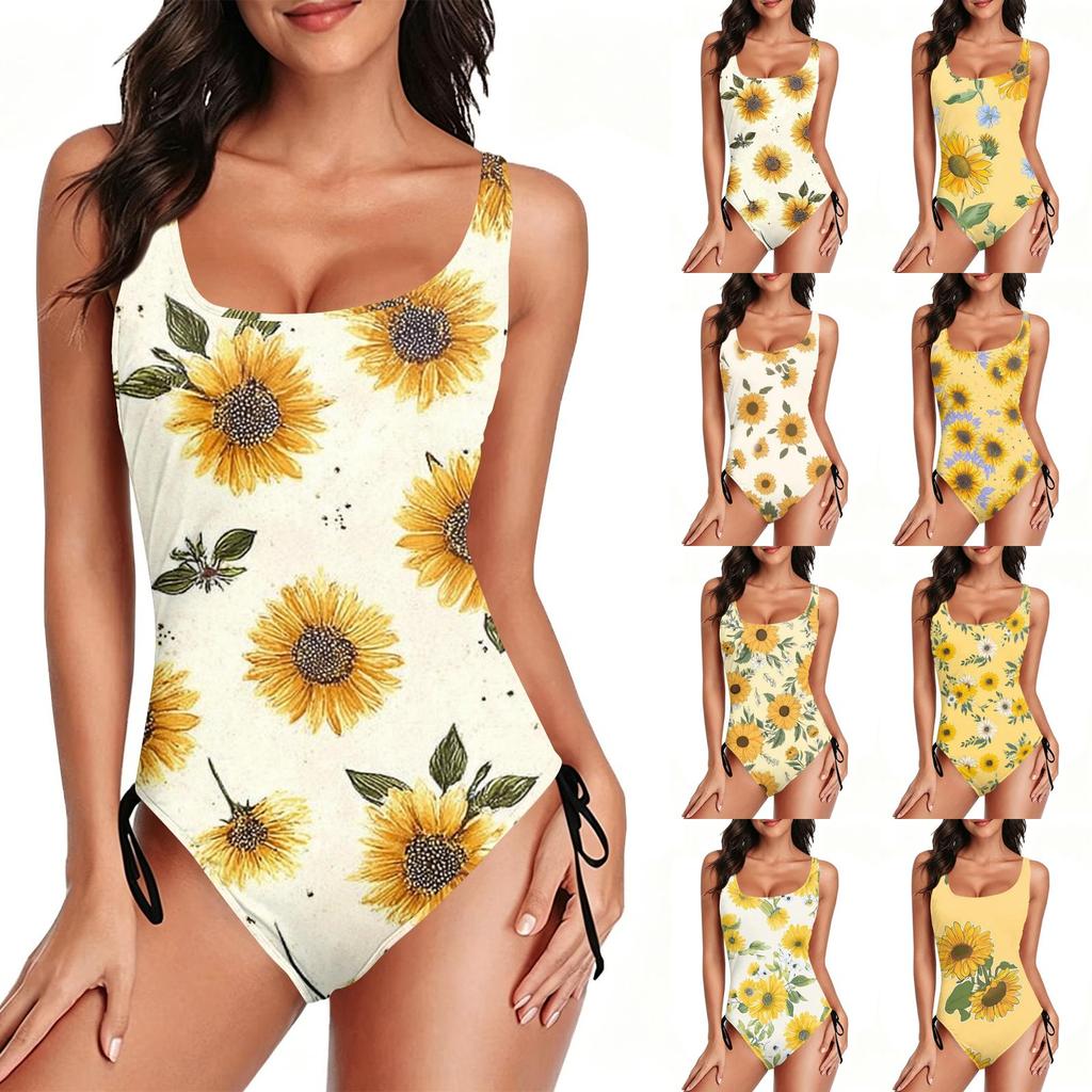 Women's Printed Bikini Swimsuit Sport Swimsuit