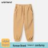Unifriend Kids' Thick Corduroy Lantern Pants - Autumn/Winter, Korean Style for Baby Boys & Girls