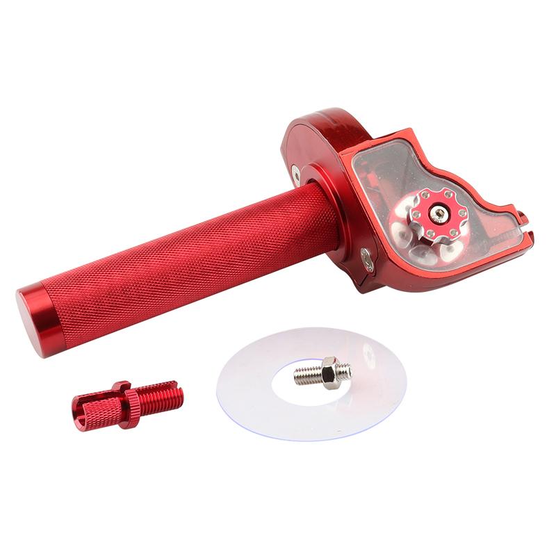 7/8''22mm CNC Aluminum Motorcycle Handlebar Throttle Twist Grip Twister For Off-Road ATV 50cc 125cc 150cc 250cc Moped Scooter