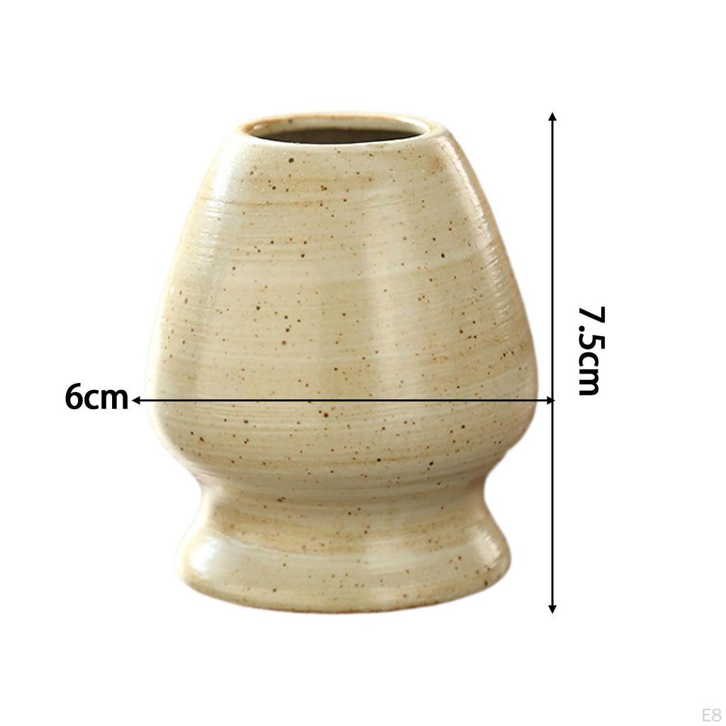 Beautiful Chasen Holder And Matcha Whisk Set