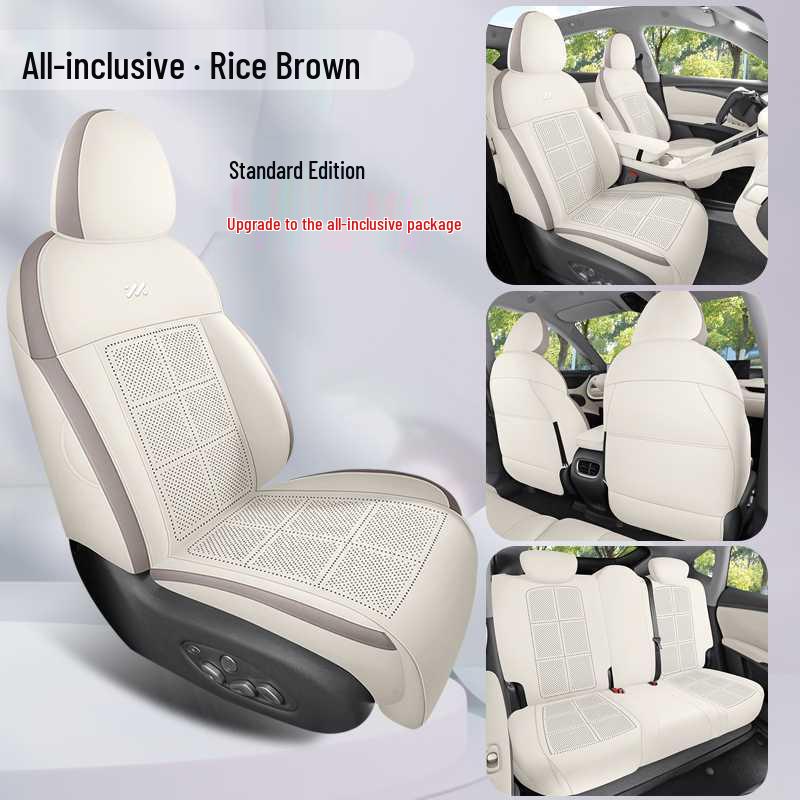 ZEEKR LS6 Seat Covers: New Perforated Leather Cushions for 2023/26 Models