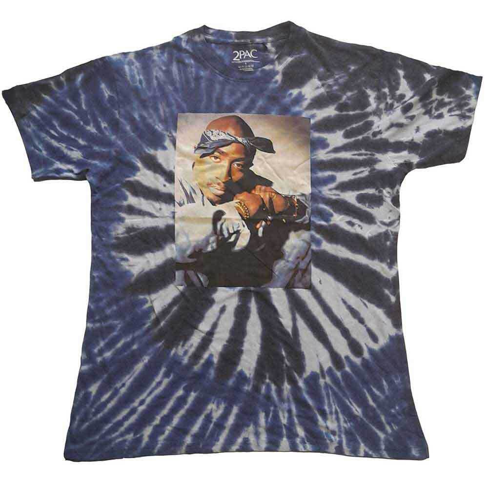Tupac Photo Swirl Official Men s T-Shirt- XXL