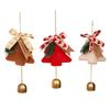 Festival Fabric Bells Hanging Decorations Christmas Tree Bell Ornament for Christmas Wedding Birthday Indoor and Outdoor