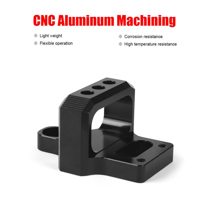CNC Billet 3 Port Boost Controller Solenoid Bracket Black Anodized Mount for MAC AEM Unbranded Valve Bolt-On Hardware Kit