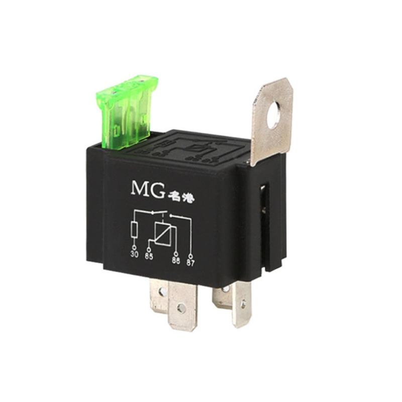 12V Fuse Relay Switch Used for Automatic Regulation and Safety Protection for Car Lights Fog Lamps Wiper Starter