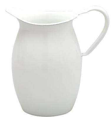 Jarra Esmaltada Nodahoro, Resistente ao Calor, 1,7L, Branca, Fabricada no Japão, WP-13