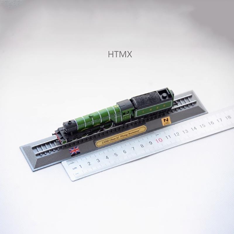 1/160 Britische Dampflok LNER KLASSE A1 FLYING SCOTSMAN06 Kunststoff-Zugmodell Sammlerstück Geschenk für Erwachsene Hobby & Spielzeug