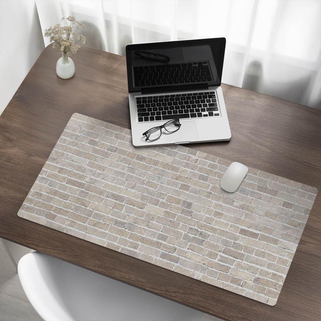 Protective Vinyl Mat For Companies And Offices Brick Wall Retro 100X50 Cm