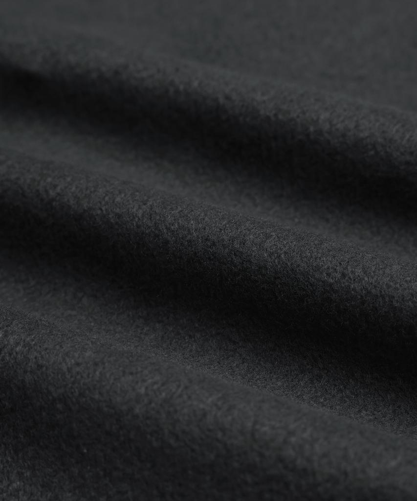 Lemain Second 2Way Oversized Sweat Zip-Up [Black]