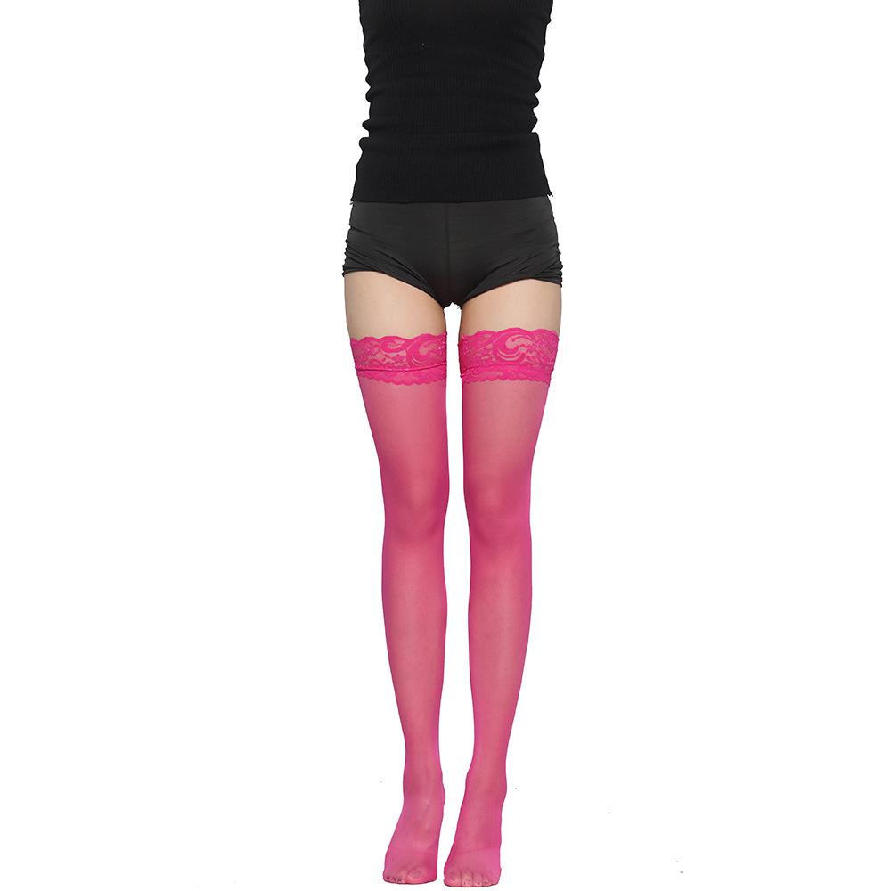 Stockings with Feet Without Silk, Ultra-thin, Durable In Spring and Autumn and Summer, Black Half Lengthened, Meat-transparent, Invisible Cat Claws 