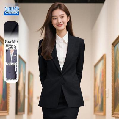 Congmeng Women's Professional Blazer and Trousers