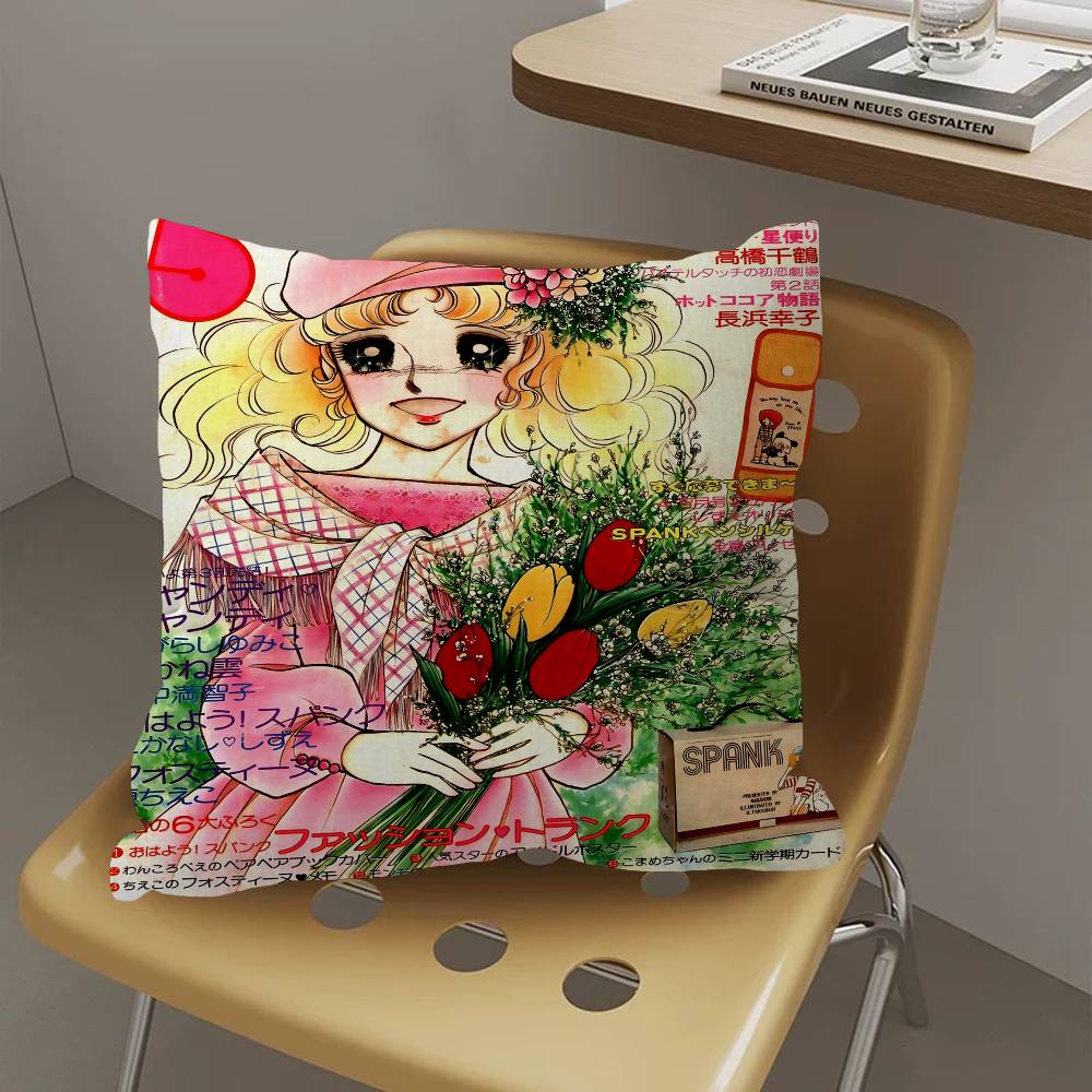 Candy Candy Anime Pillow Gift Home Office Decoration Bedroom Sofa Car Cushion Cover Case 45x45