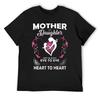 Mother's Day Mother And Daughter Mom T WOmen's T-shirt Round Neck Sports  Cool Tshirt Creative Aactivity Competition Eur Size