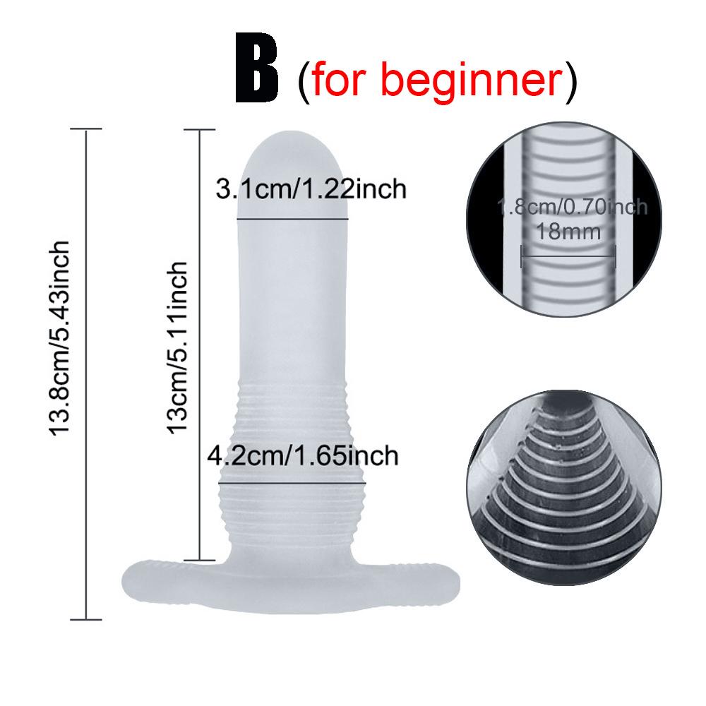 Sex Toys for Women Men Gay Butt Expansion Anus Dilator Prostate Massager Adult Games TPE Hollow Anal Plug Sex Products