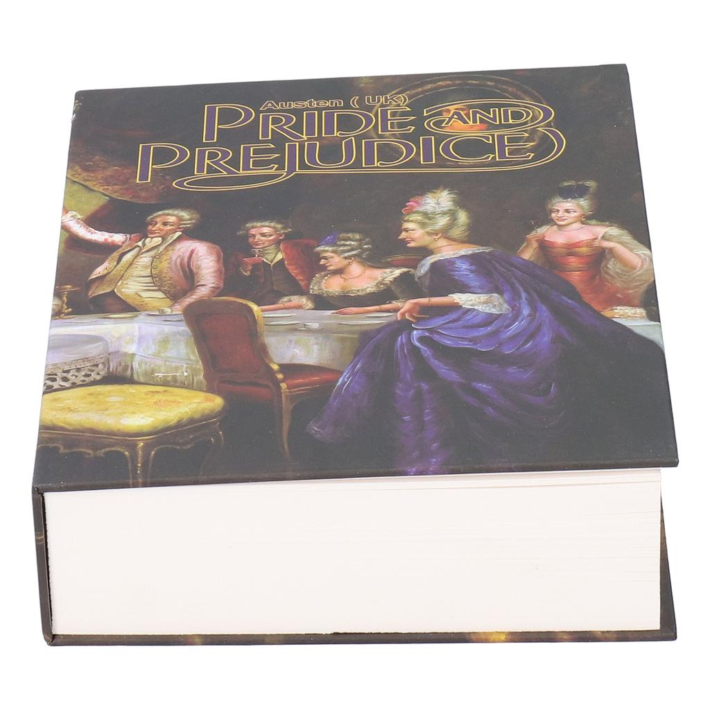Safe Box Innovative Simulated Book Locking Box with Keys for Cash Money Jewelry Storing