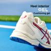 Asics Gel-Contana Gs Lightweight Sweat-Wicking Outdoor Fitness Running Shoes Kids Sneakers White Red 1014A371-101