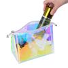 High-Value Laser Cosmetic Bag, Large-Capacity Waterproof Tpu Toilet Bag, Bathroom Household Business Trip Cosmetics Storage Bag
