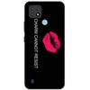 Para OPPO Realme C21Y Capa Série COOL Preto Capa de Silicone Macia para Cases de Telefone Realme C21 C25 C25s Protetora Realmi C 21 Y Capa