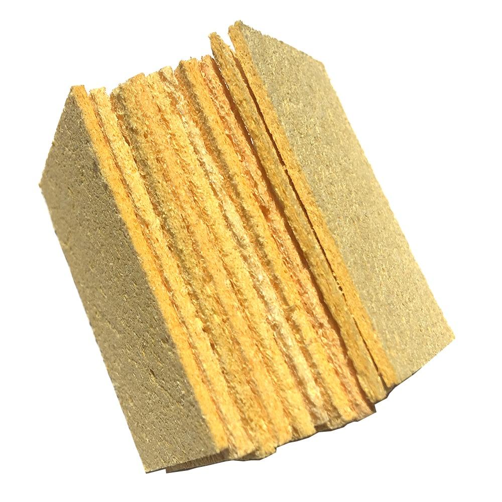 Soldering Sponge 5pcs for Solder Iron Tip Welding Cleaning Sponge Yellow
