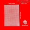 DIY Crafting Plastic Bag Mesh Grid Black White 33x50CM Mesh Cloth Durable Net Cover