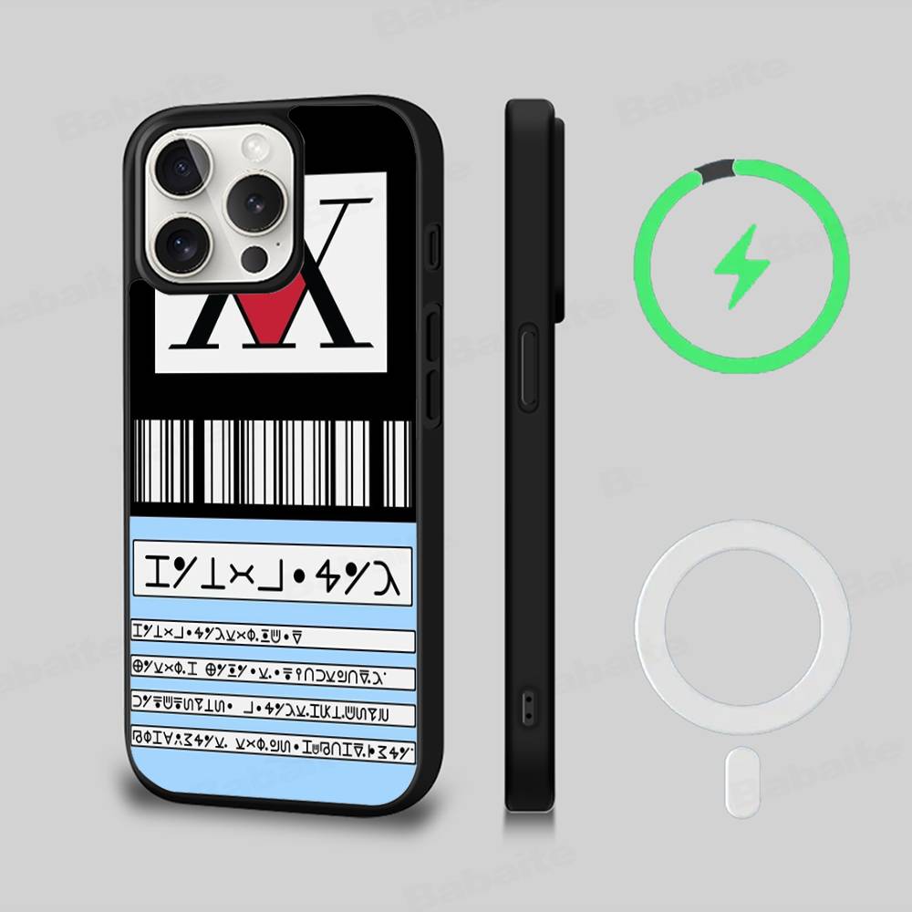 

Hunter X Hunter Anime Phone Cover For IPhone 17 16 15 14 13 12 11 Pro Max Mini For Magsafe Magnetic Wireless Charge iPhone 12pro max