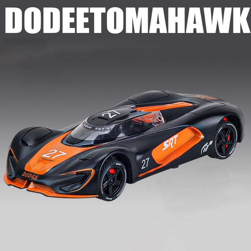 

1/32 Tomahawk SRT Alloy Model Car Toy Diecasts Casting Sound and Light Car Toys For Children Vehicle
