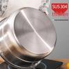 Qiwei 304 Stainless Steel Thickened Household Steamer Pot
