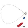 Fashionable Rose Flower Jewelry Necklace Gift Box Women Wedding Birthday Gift Set