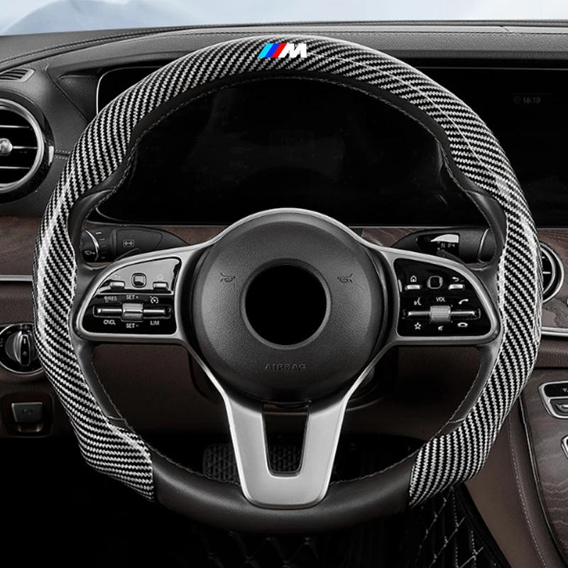 Kryt volantu z uhlíkových vláken Prokluzový posilovač Pro Bmw M Performance M2 M3 M4 M5 M6 E46 E90 E60 F10 F30 E39 E36 F20 E87