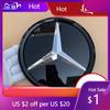CFX1 2025 Hot New 2025 For Mercedes Benz Grill Badge Flat Mirror Front Emblem For A Class W176 A180 A200 A260 2013 2014