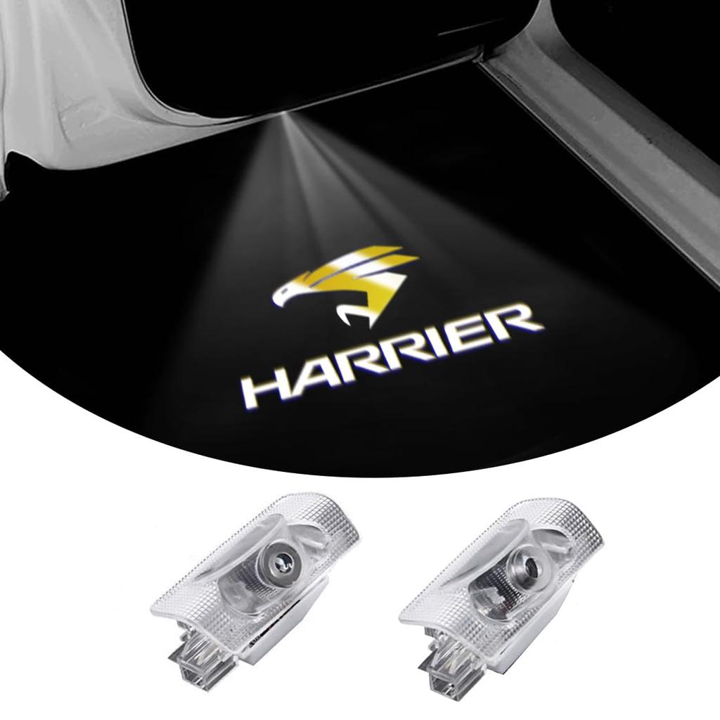 [Harrier Exclusive] Door Welcome Light Harrier Exclusive Logo Projection Door Light HARRIER 30 Series 60 Series 80 Series HD Good Durability Fade