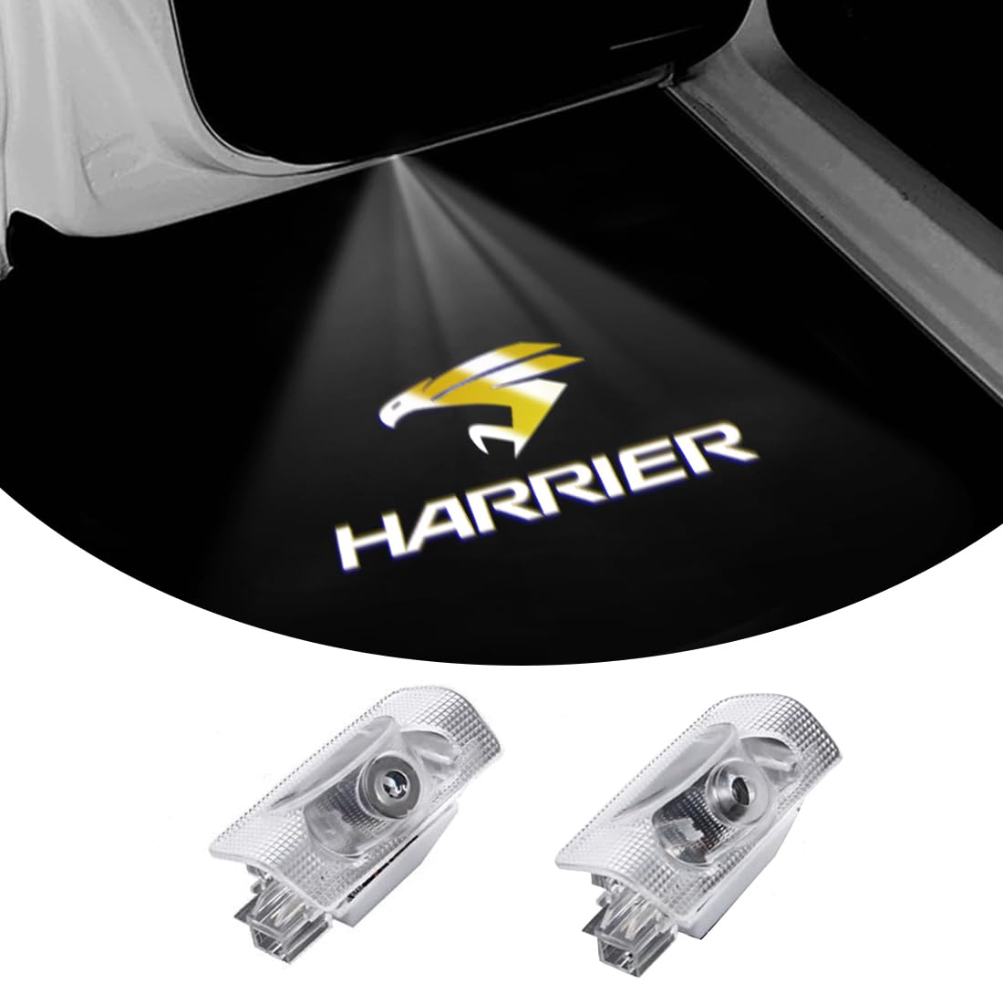 

[Эксклюзив Harrier] Дверной светильник приветствия Эксклюзивный логотип Harrier Проекционный дверной светильник HARRIER Серия 30 Серия 60 Серия 80 HD Хорошая прочность Выцветание