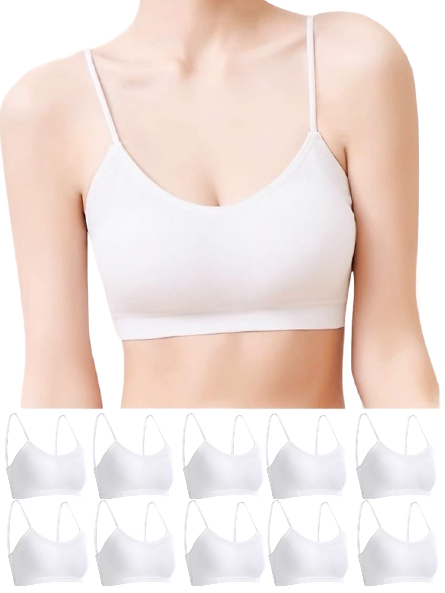 

Одноразовые бюстгальтеры с интегрированными бесшовными косточками Шелковистые Идеально подходят для деловой и спортивной одежды [RS SHOP] Упаковка из 10 штук Чашки, Дизайн, надеть, Ощущение, Поездки, Путешествия, белый