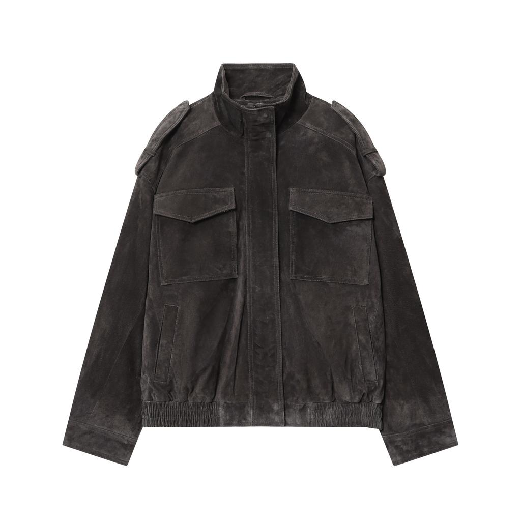 Dámská móda Bundy s dlouhým rukávem Jednobarevný rolák Kapsy Dekorace Zip Ženský Podzim High Street Kabáty