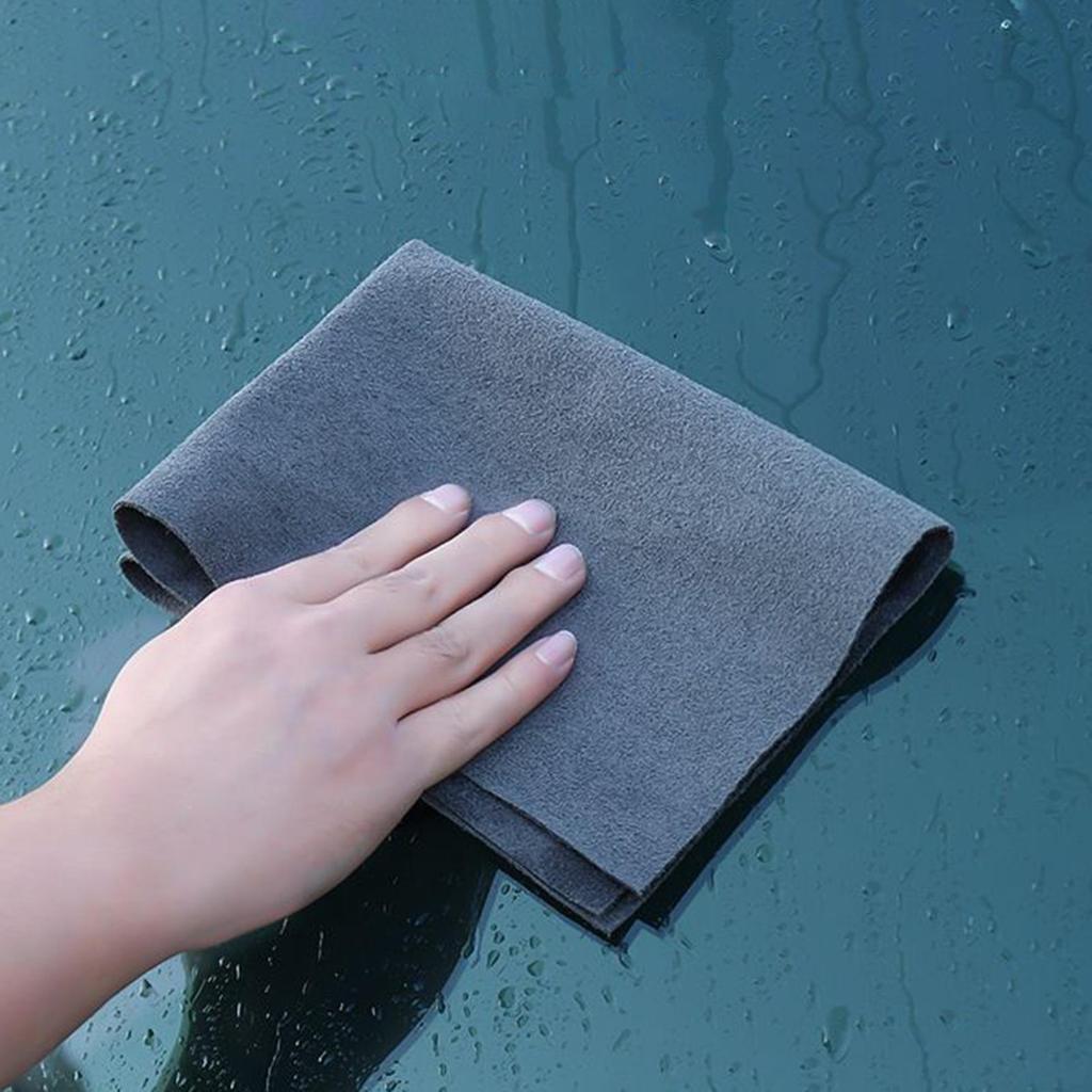 5PCS Microfiber Towels Countertop Cleaner Absorbent Glass Cleaning Cloth For Lens Mirror Window Windshield Bathroom Kitchen