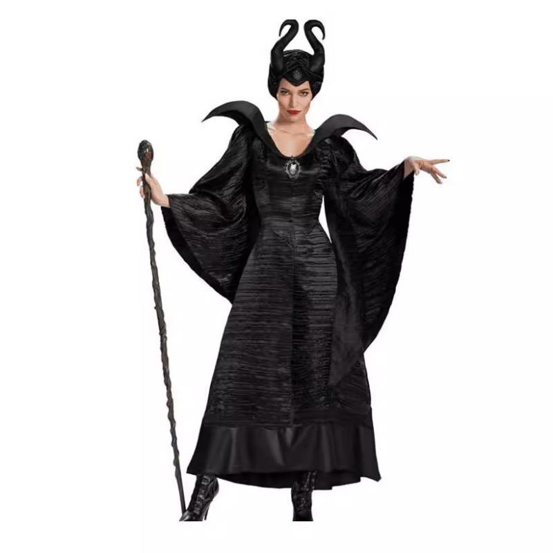Sleeping Spell Cosplay Demon Witch Dress Halloween Game Uniform, Subcode