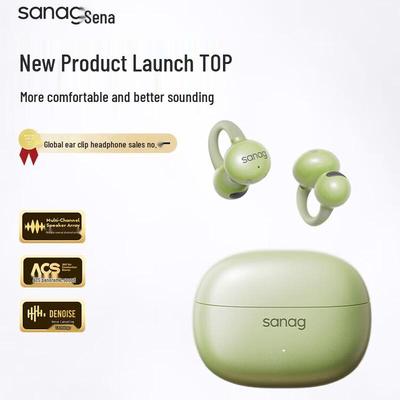 Saina Z60S AI Bone Conduction Ear Clip Headphones