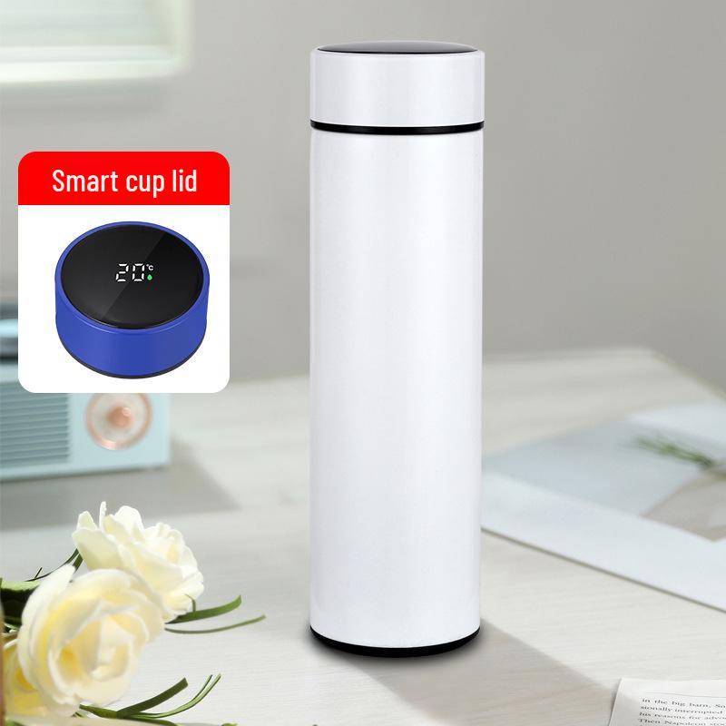Smart Stainless Steel Insulated Cup with Touch Temperature Display - Office & Business Tea Brewing Gift