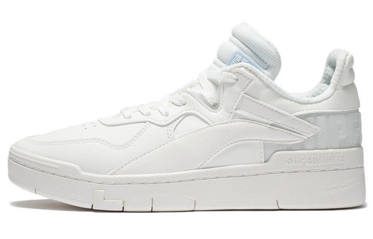 Li Ning Wave Superwave Lo Легкие износостойкие низкие кеды для скейтборда Женские Snow AGCS008-2 35