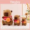 Cute Capybara Plush Toy With Basketball Short Plush Pp Cotton Filling For Kids Bedroom Decor Special Characters Included