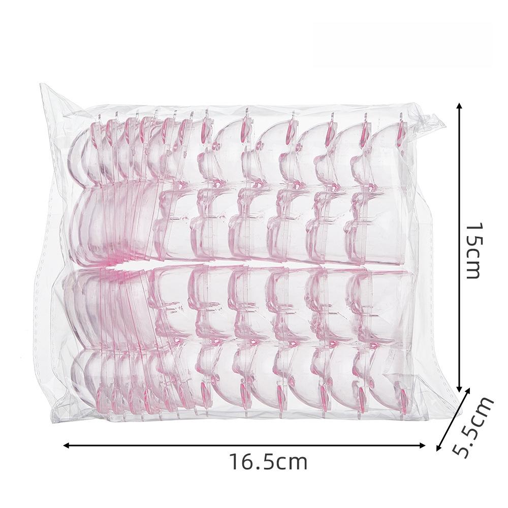 12Pcs Plastic Transparent Bear Tricolor Candy Box for Valentine's Day Wedding Easter New Year Christmas Party Candy Gift Box