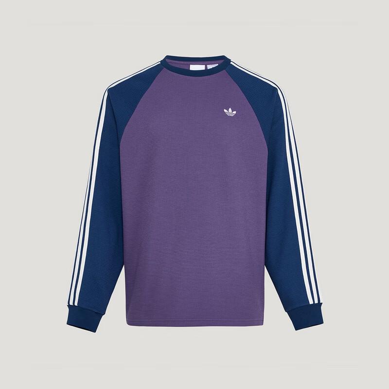 Повседневная футболка Adidas унисекс с длинным рукавом S