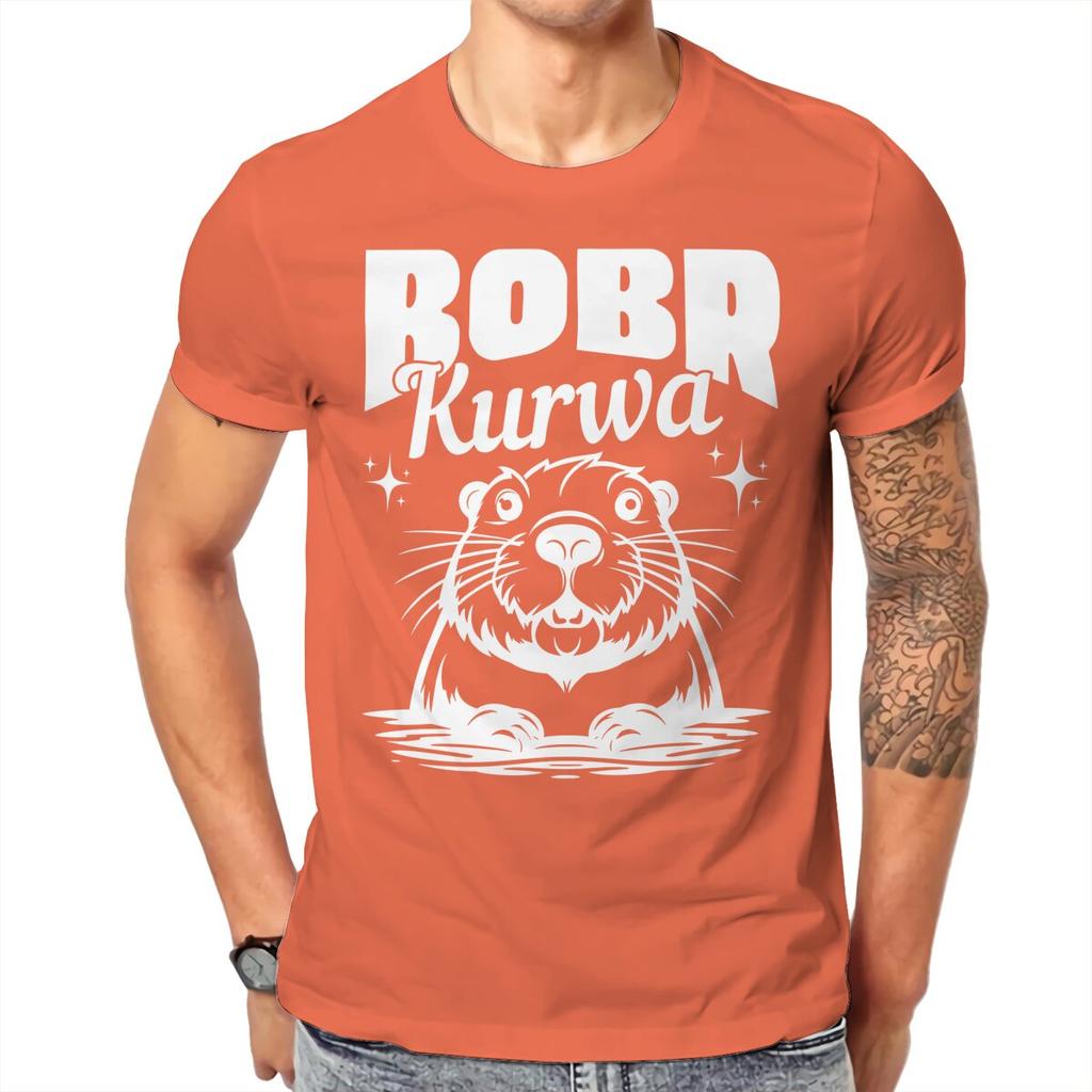 Bobr Kurwa Bever T-shirt Unisex T-shirts Zomerkleding Katoenen O-hals T-shirt