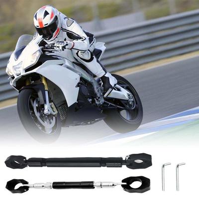 22mmMotorcycle Stabilizer Bar Brace Handlebar Balance Modified Motorbike Bar Aluminum Alloy Reinforcement Tool for Accommodating