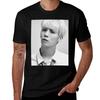 Shinee Jonghyun T-Shirt Kunstmuster Gedruckt Lässiges Oberteil