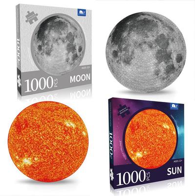 Exquisites Papier 1000 Teile Sonne und Mond Puzzle 1000 Teile Sternenhimmel Serie Puzzle