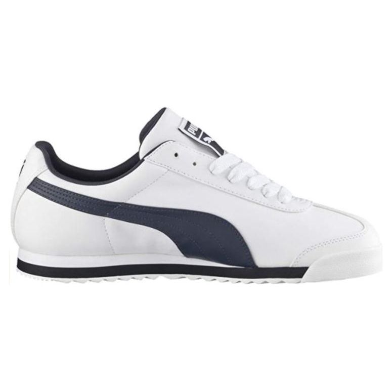 Puma Roma Basic Unisex Sneakers White New-Navy 353572-12