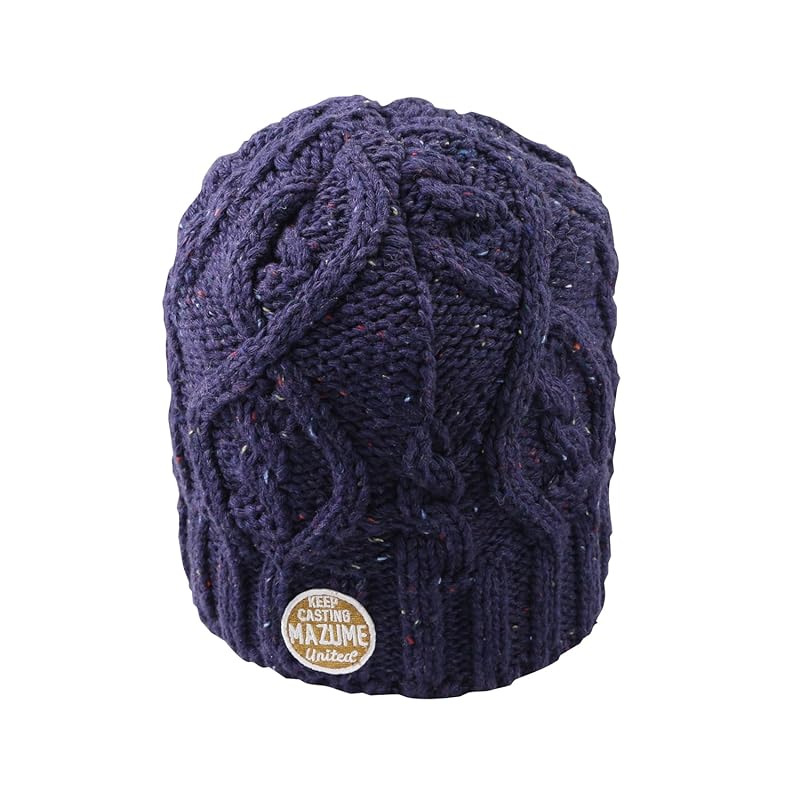 

[Mazume] шапочка-бини одиночные часы фиолетовые