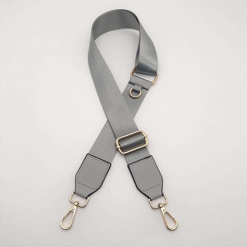New Solid Color Nylon Bag Accessories D-type Buckle Hanging Small Bag Style Crossbody Strap Adjustable Backpack Shoulder Strap